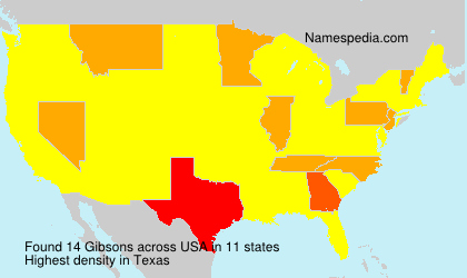 Surname Gibsons in USA Surname Gibsons in USA