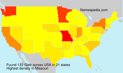 Surname Gleb in USA