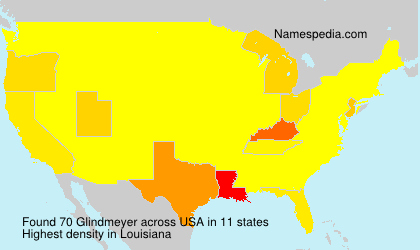 Surname Glindmeyer in USA Surname Glindmeyer in USA