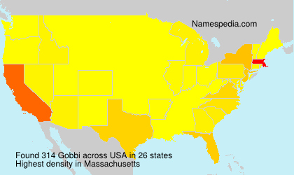 Surname Gobbi in USA