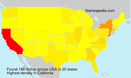 Surname Gohar in USA