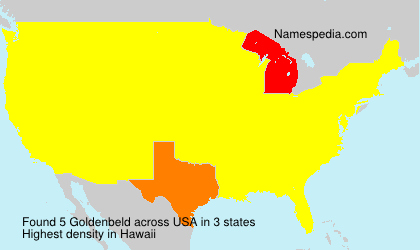 Surname Goldenbeld in USA Surname Goldenbeld in USA