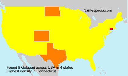 Surname Goluguri in USA