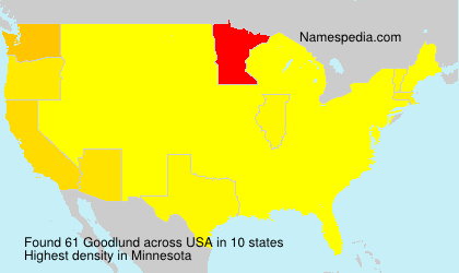 Surname Goodlund in USA Surname Goodlund in USA