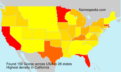 Surname Goose in USA