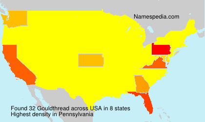 Surname Gouldthread in USA