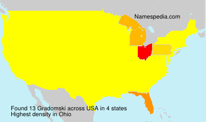 Surname Gradomski in USA