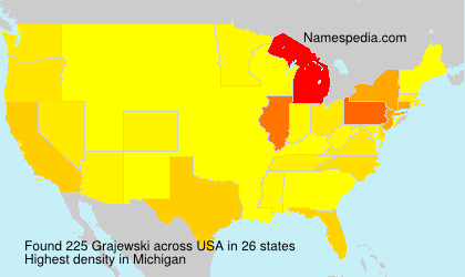 Surname Grajewski in USA