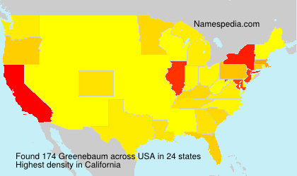 Surname Greenebaum in USA Surname Greenebaum in USA