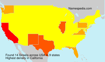Surname Grisela in USA