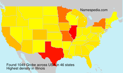 Surname Grobe in USA