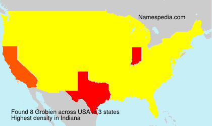 Surname Grobien in USA Surname Grobien in USA