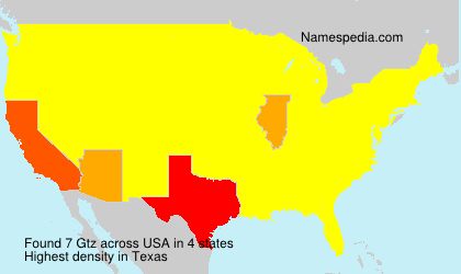Surname Gtz in USA