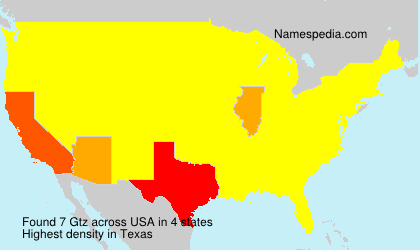 Surname Gtz in USA Surname Gtz in USA
