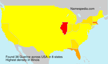 Surname Guerine in USA Surname Guerine in USA