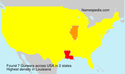 Surname Gurwara in USA