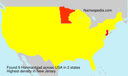 Surname Hanmantgad in USA Surname Hanmantgad in USA