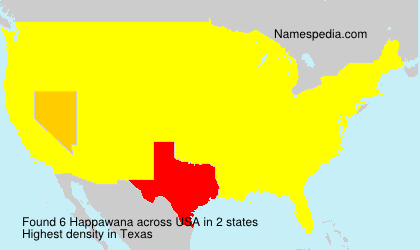 Surname Happawana in USA Surname Happawana in USA