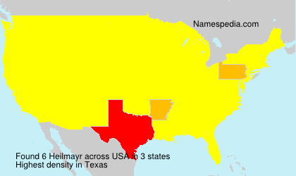 Surname Heilmayr in USA Surname Heilmayr in USA