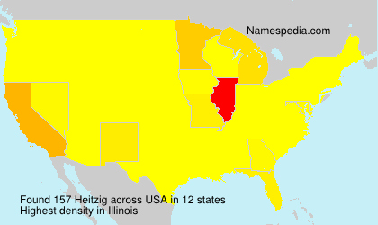 Surname Heitzig in USA Surname Heitzig in USA
