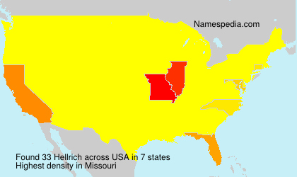 Surname Hellrich in USA