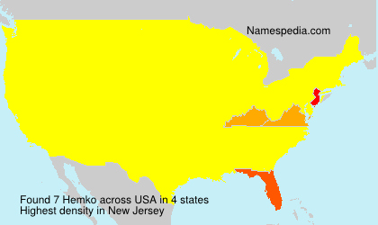 Surname Hemko in USA Surname Hemko in USA