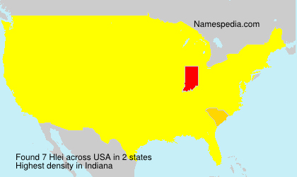 Surname Hlei in USA