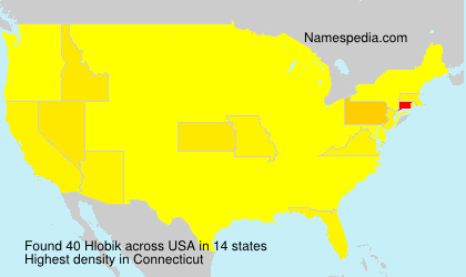 Surname Hlobik in USA