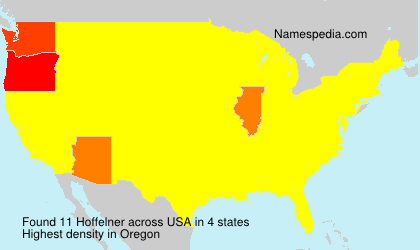 Surname Hoffelner in USA