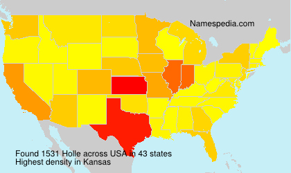 Surname Holle in USA