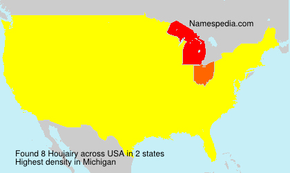 Surname Houjairy in USA