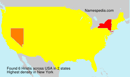Surname Hristis in USA Surname Hristis in USA