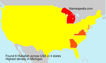 Surname Huballah in USA Surname Huballah in USA