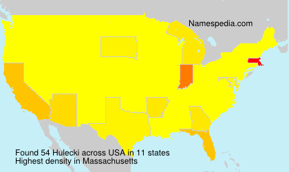 Surname Hulecki in USA