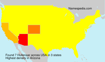 Surname Hullenaar in USA Surname Hullenaar in USA