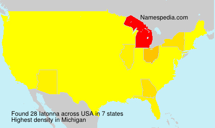 Surname Iatonna in USA