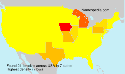 Surname Ibradzic in USA
