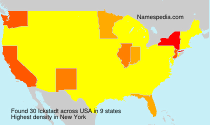 Surname Ickstadt in USA Surname Ickstadt in USA