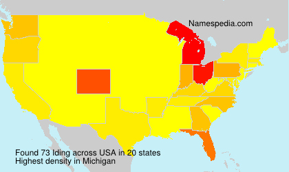 Surname Iding in USA