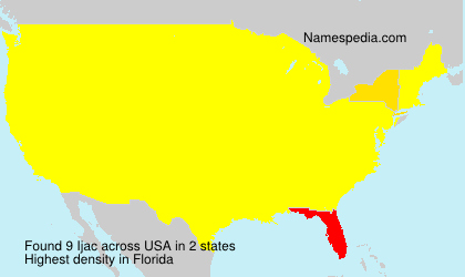 Surname Ijac in USA