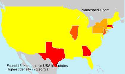 Surname Ikoro in USA Surname Ikoro in USA