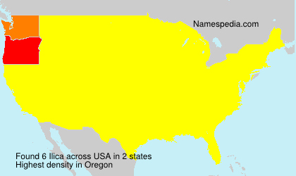 Surname Ilica in USA