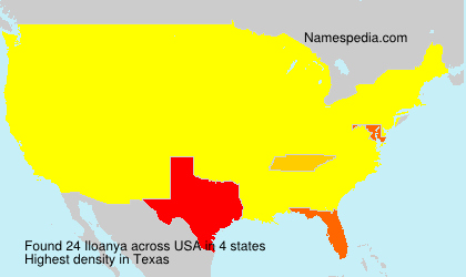 Surname Iloanya in USA