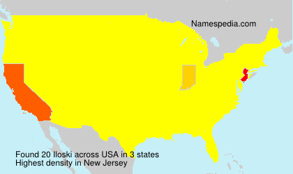 Surname Iloski in USA Surname Iloski in USA
