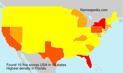 Surname Ilva in USA
