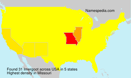 Surname Imergoot in USA Surname Imergoot in USA