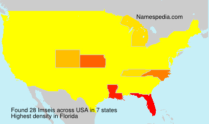 Surname Imseis in USA