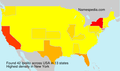 Surname Ipolito in USA