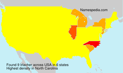 Surname Irlacher in USA Surname Irlacher in USA