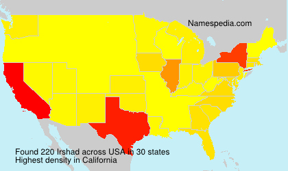 Surname Irshad in USA